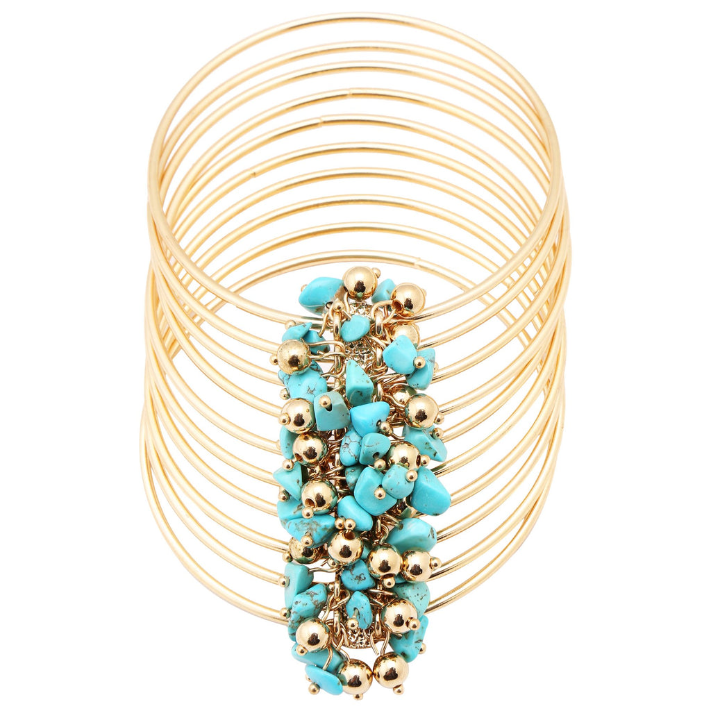 Turquoise Love Cuff