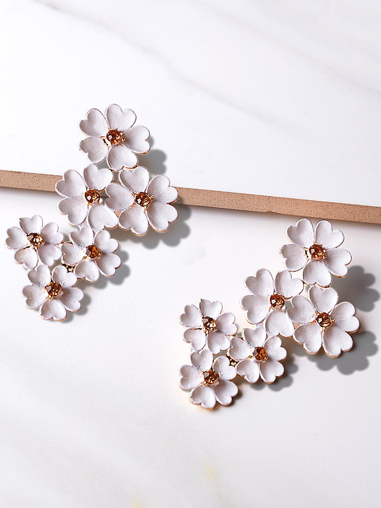Full Bloom Drop earrings