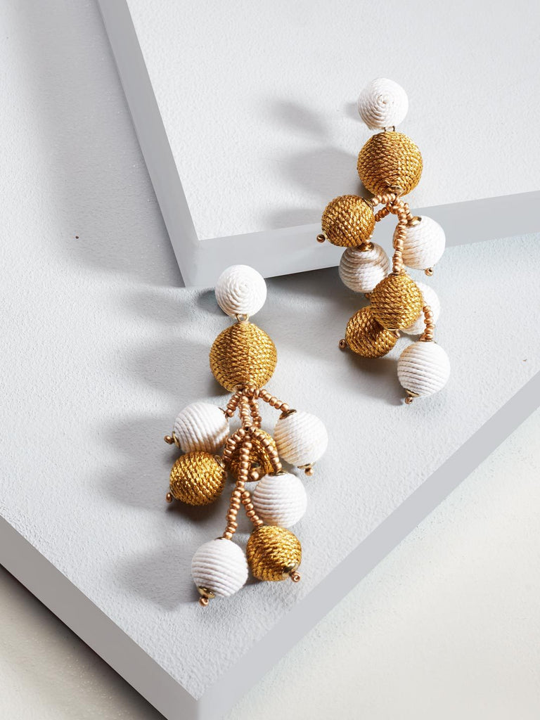 Hannah drop earrings (gold)