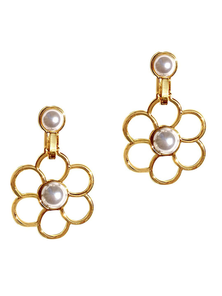 Delicate Flower Earrings