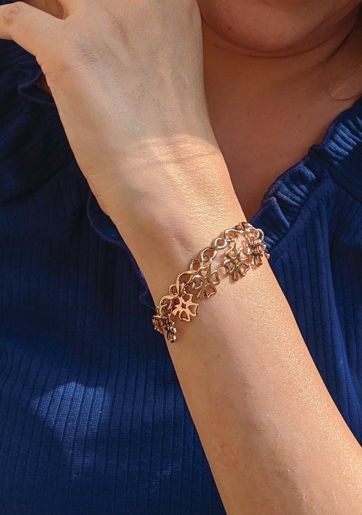 Drop Floral Bracelet