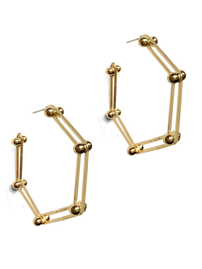 Top Notch Hexa Earring