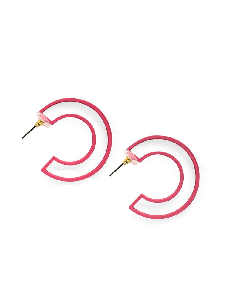PinkHoop Earrings
