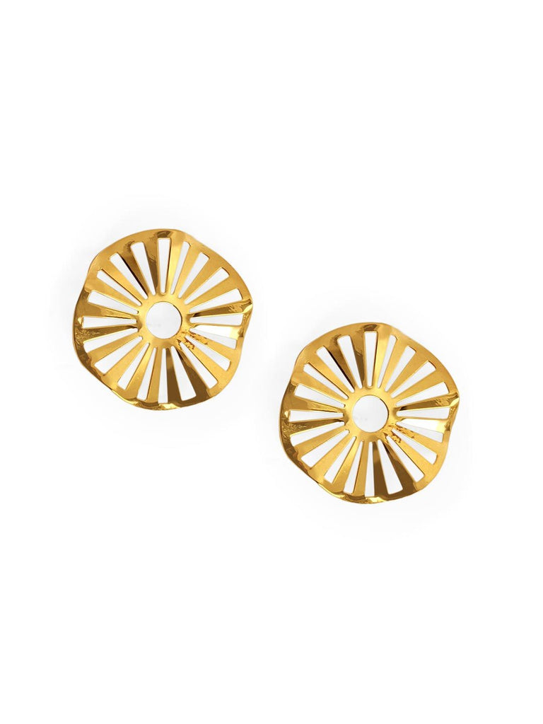 Wheel Shaped Earring