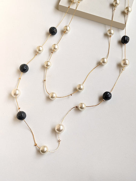 Vermeil pear necklace