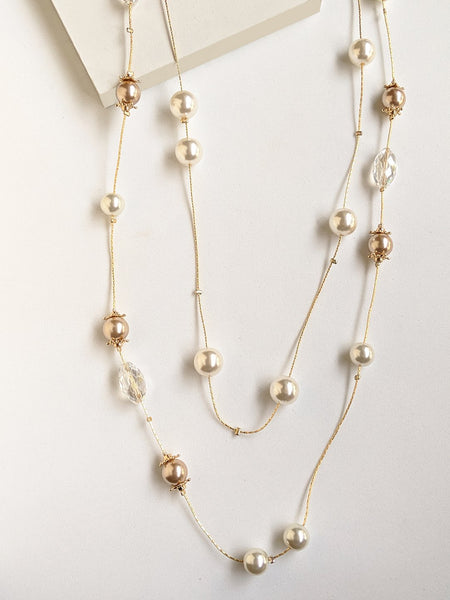 Pearl layared Necklace