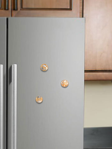 Rose Gold Thor Bhai Magnet Rakhi