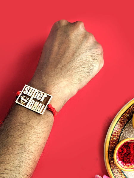 Rose Gold Super Bhai Rakhi.