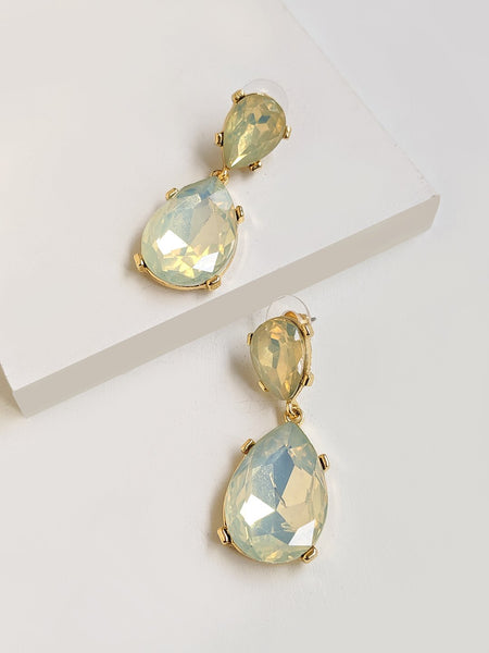 Accent Drop Blue  Earrings