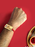 Rose Gold Baby Brother Rakhi