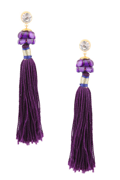 Deep Purple Earrings