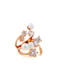 Pearl Cyrstal Ring
