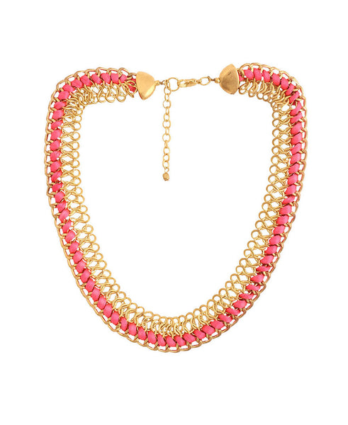 Magenta Love Necklace