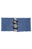 Denim Love Choker
