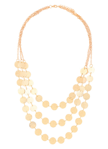 Mini Gold Coins Necklace