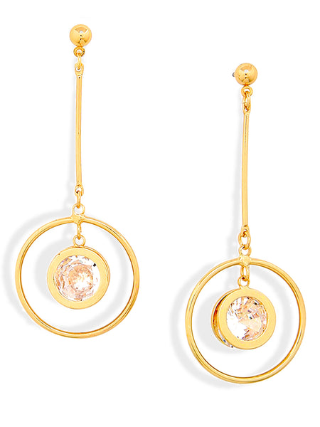 Heart Of Diamond Earrings