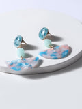 Keith Resin Drop Earrings