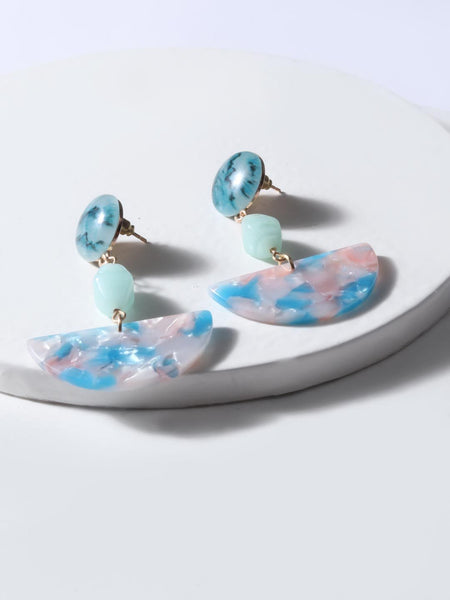 Keith Resin Drop Earrings