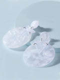Circlet Resin Stud Earrings