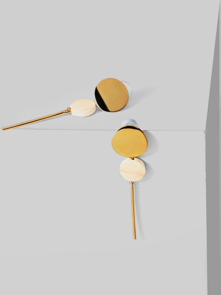 Circlet Drop Earrings