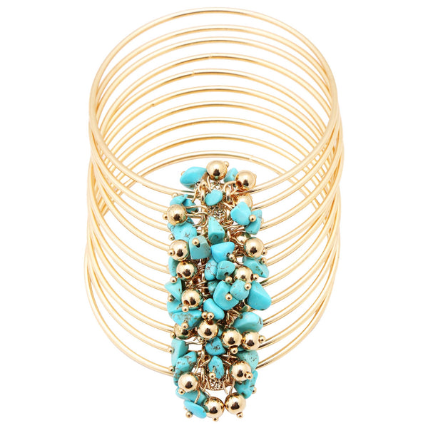 Turquoise Love Cuff