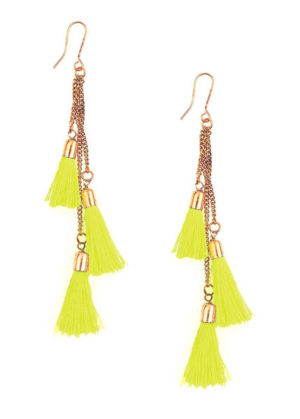 Tasseled Tales Earrings