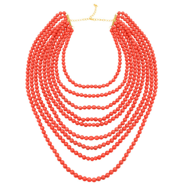 Coral Love Necklace