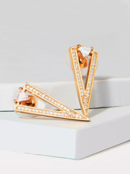 Corny Crystal Earrings