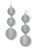 Crispin Grey Drop Earrings
