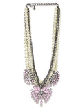 Pearls Of Purple Necklace