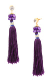 Deep Purple Earrings
