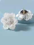 Aria Resin Flower Earrings