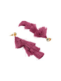 Mauve Moorings Earrings