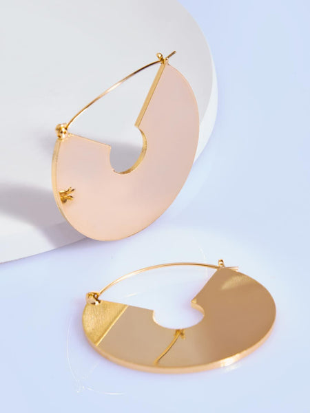 Golden Circlet Earrings