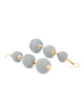 Crispin Grey Drop Earrings