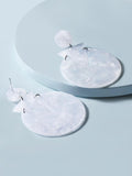 Circlet Resin Stud Earrings