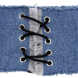 Denim Love Choker