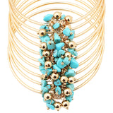 Turquoise Love Cuff