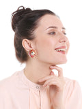 Flirty Diva Earrings (Pink)