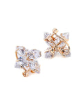 Diamond Petal Earrings