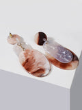 Terenza Resin Layered Earrings