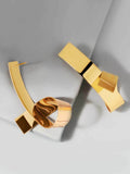 Golden Wraped Earrings