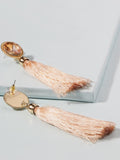 Crystal Tassel Earrings