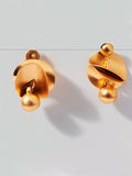 Elle Symmetric Shield Earrings