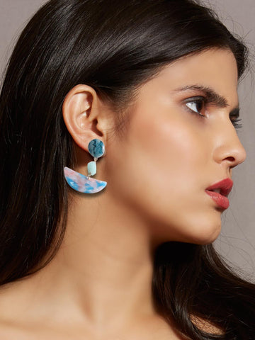 Keith Resin Drop Earrings