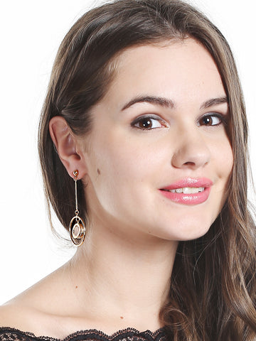 Heart Of Diamond Earrings