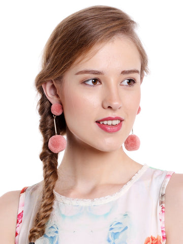 Bahama Pom Pom Earrings