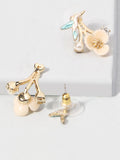 Blooming Flower  Cuff Earrings