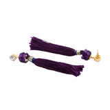 Deep Purple Earrings