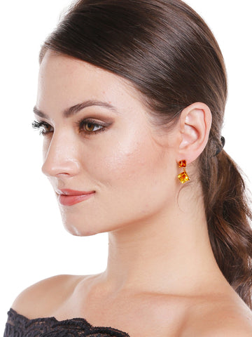 Brincos Square Earrings